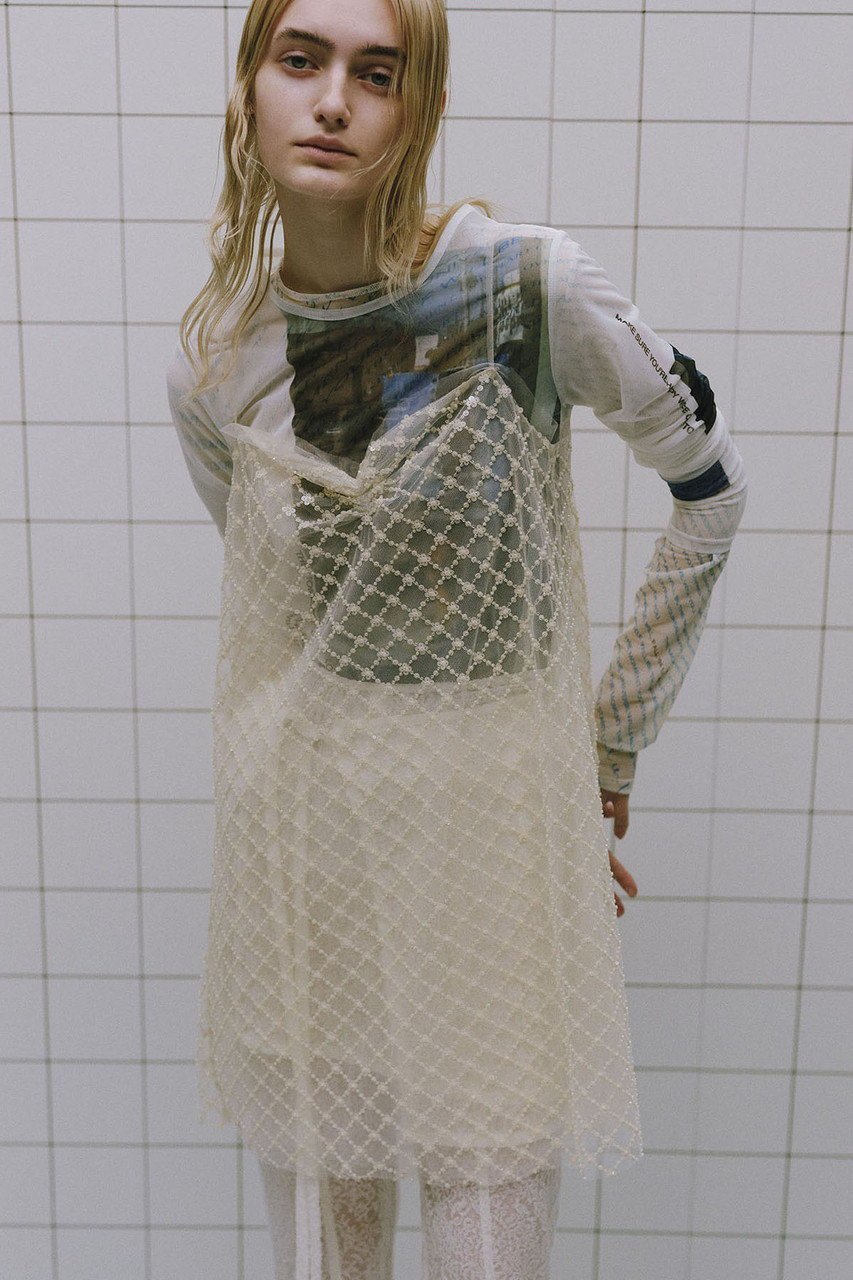 【メゾンスペシャル/MAISON SPECIAL】のFlower Beads Camisole Tunic/フラワービーズキャミチュニック 人気、トレンドファッション・服の通販 founy(ファニー) 　ファッション　Fashion　レディースファッション　WOMEN　ワンピース　Dress　チュニック　Tunic　シアー　Sheer　シンプル　Simple　タンク　Tank　チュニック　Tunic　チュール　Tulle　デニム　Denim　フラワー　Flower　モチーフ　Motif　other-7|ID: prp329100003723161 ipo3291000000031389014