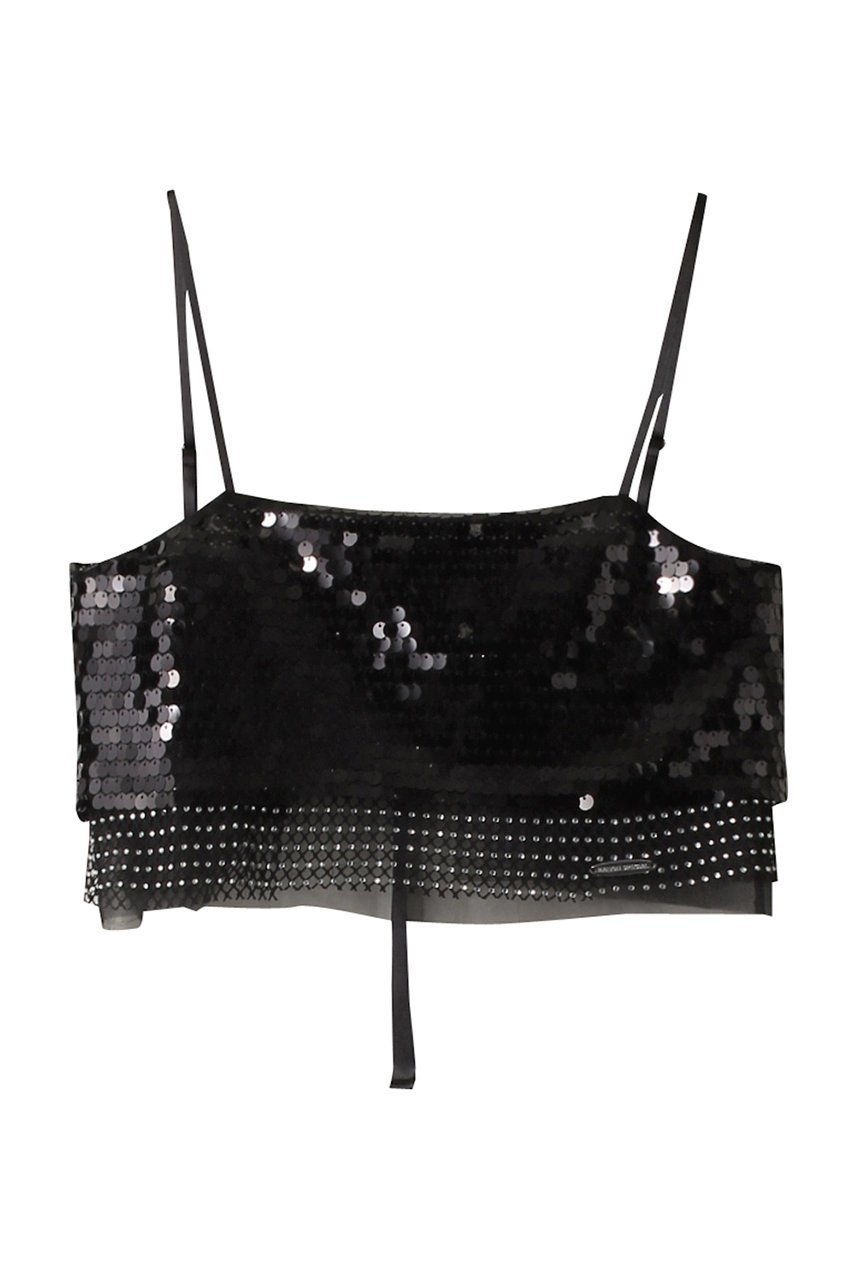 【メゾンスペシャル/MAISON SPECIAL】のSparkling Layered Camisole/キラキラレイヤードキャミソール インテリア・キッズ・メンズ・レディースファッション・服の通販 founy(ファニー) ファッション Fashion レディースファッション Fashion for Women トップス・カットソー Cut & Sew Tops キャミソール&ノースリーブ Camisoles & Sleeveless Tops シャツ・ブラウス・オフィスカジュアル Elegant Blouses & Button-Ups カットソー Cut and Sewn Top シンプル Simple, Minimal ストーン Stone, Gem-Like スパンコール Sequins, Sequin Embellishment ノースリーブ Sleeveless, No-Sleeve ビスチェ Bustier, Corset Top フラワー Flower, Floral メッシュ Mesh, Net Fabric モチーフ Motif, Design Theme BLK(ブラック)|ID: prp329100003723167 ipo3291000000032912864