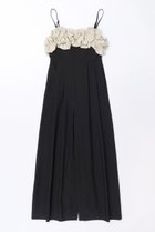 【メゾンスペシャル/MAISON SPECIAL】のFlower Motif All In One/フラワーモチーフオールインワン 人気、トレンドファッション・服の通販 founy(ファニー) ファッション Fashion レディースファッション Fashion for Women パンツ Pants & Trousers アクセサリー Fashion Accessories インナー Innerwear タフタ Taffeta, Structured Fabric ダウン Down, Puffer チュール Tulip, Tulip Motif フィット Fit, Slim Fit ワイド Wide, Wide Fit エレガント 上品 Elegant thumbnail BLK(ブラック)|ID: prp329100003723178 ipo3291000000032821086