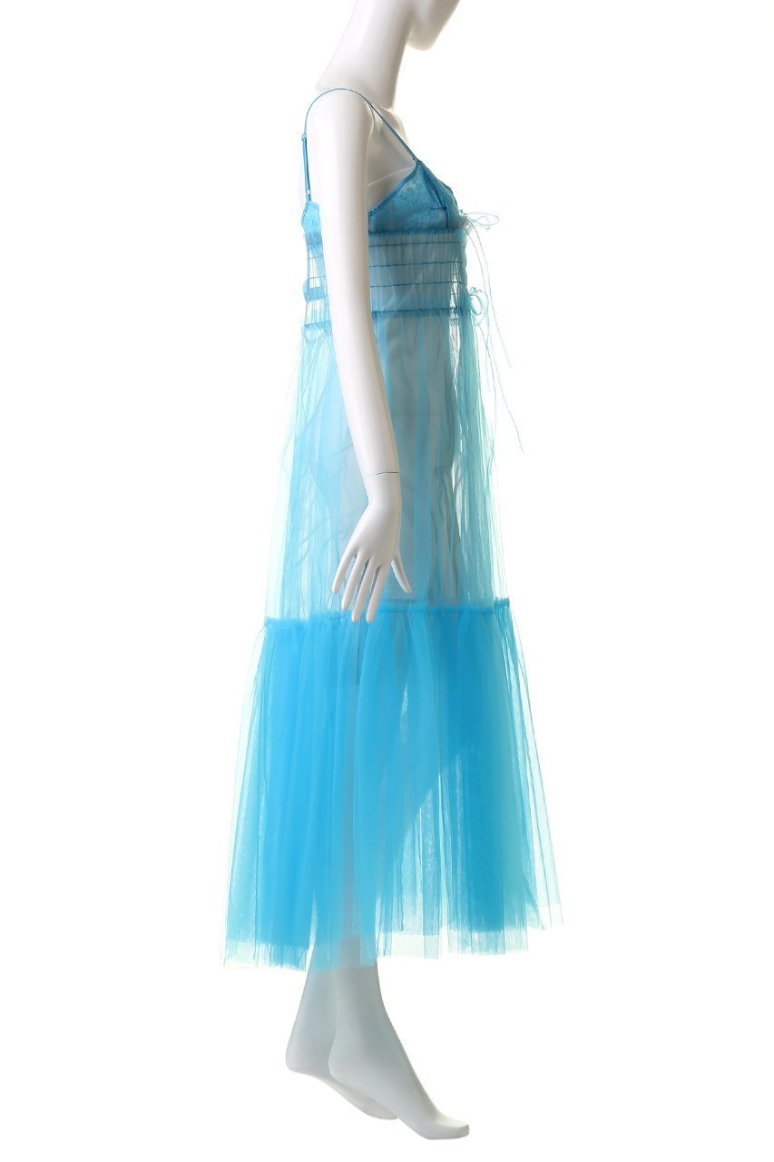 【メゾンスペシャル/MAISON SPECIAL】のTulle Shirring Gathered Dress/チュールシャーリングギャザードレス 人気、トレンドファッション・服の通販 founy(ファニー) 　ファッション　Fashion　レディースファッション　Fashion for Women　ワンピース　Dresses　フォーマル・パーティードレス・結婚式用ドレス　Elegant & Casual Dresses　チュニック　Tunic Tops & Dresses　インナー　Innerwear　シャーリング　Shirring, Ruched　チュニック　Tunic, Long Top　チュール　Tulip, Tulip Motif　フロント　Front, Front Design　マキシ　Maxi, Full Length　リボン　Ribbon, Bow　レース　Lace, Lace Fabric　ロング　Long, Long-Length　おすすめ　Recommended / Our Picks　other-3|ID: prp329100003723180 ipo3291000000032899729