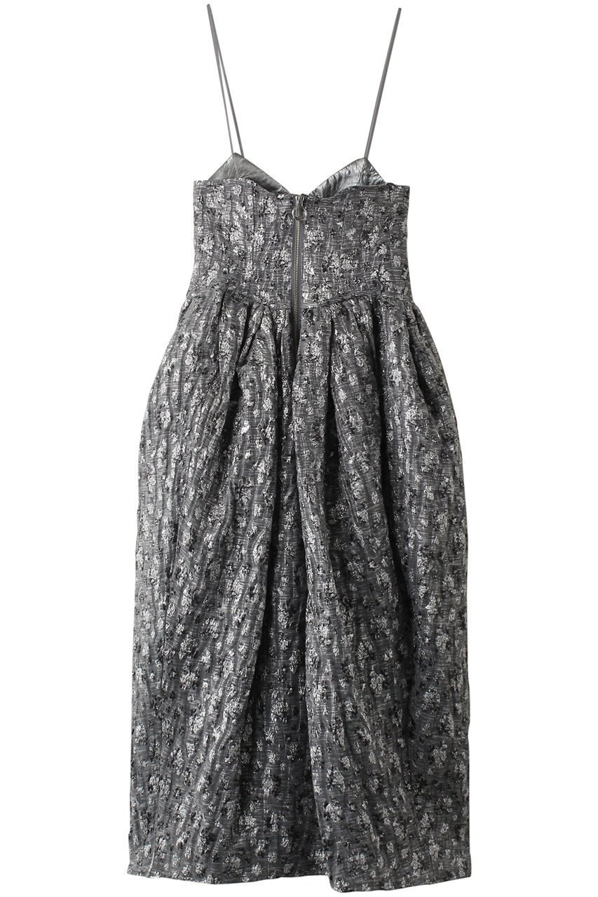 【メゾンスペシャル/MAISON SPECIAL】のMetallic Flower 2way One-piece Dress/メタリックフラワー2WAYワンピース インテリア・キッズ・メンズ・レディースファッション・服の通販 founy(ファニー) 　ファッション　Fashion　レディースファッション　Fashion for Women　ワンピース　Dresses　フォーマル・パーティードレス・結婚式用ドレス　Elegant & Casual Dresses　チュニック　Tunic Tops & Dresses　ストレッチ　Stretch, Stretchy Fabric　チュニック　Tunic, Long Top　ノースリーブ　Sleeveless, No-Sleeve　パターン　Pattern, Design Print　マキシ　Maxi, Full Length　ロング　Long, Long-Length　SLV(シルバー)|ID: prp329100003723181 ipo3291000000032922349