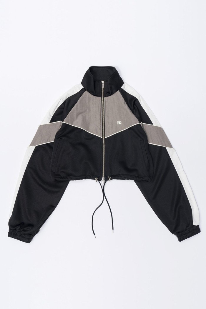 【メゾンスペシャル/MAISON SPECIAL】のCropped Track Jacket/クロップドトラックジャケット インテリア・キッズ・メンズ・レディースファッション・服の通販 founy(ファニー) https://founy.com/ ファッション Fashion レディースファッション WOMEN アウター Coat Outerwear ジャケット Jackets ブルゾン Blouson/Jackets インナー Inner 春 Spring 秋 Autumn/Fall クロップド Cropped コンビ Combination ジャケット Jacket ジャージー Jersey セットアップ Set Up バランス Balance フラット Flat ブルゾン Blouson ミックス Mix ロング Long |ID: prp329100003723185 ipo3291000000024582464