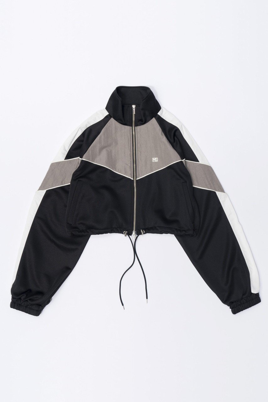 【メゾンスペシャル/MAISON SPECIAL】のCropped Track Jacket/クロップドトラックジャケット インテリア・キッズ・メンズ・レディースファッション・服の通販 founy(ファニー) 　ファッション　Fashion　レディースファッション　WOMEN　アウター　Coat Outerwear　ジャケット　Jackets　ブルゾン　Blouson/Jackets　インナー　Inner　春　Spring　秋　Autumn/Fall　クロップド　Cropped　コンビ　Combination　ジャケット　Jacket　ジャージー　Jersey　セットアップ　Set Up　バランス　Balance　フラット　Flat　ブルゾン　Blouson　ミックス　Mix　ロング　Long　BLK(ブラック)|ID: prp329100003723185 ipo3291000000024582465