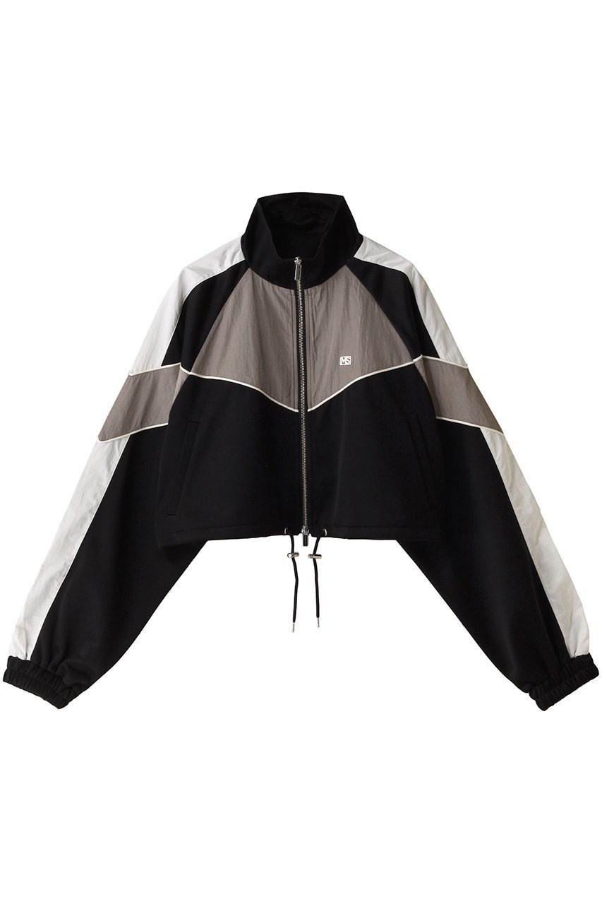 【メゾンスペシャル/MAISON SPECIAL】のCropped Track Jacket/クロップドトラックジャケット インテリア・キッズ・メンズ・レディースファッション・服の通販 founy(ファニー) 　ファッション　Fashion　レディースファッション　Fashion for Women　アウター　Coat / Outerwear Collection　レディースジャケット・軽アウター　Jackets　ブルゾンジャケット・スポーティアウター　Blouson Jackets　インナー　Innerwear　春　Spring　秋　Autumn　クロップド　Cropped, Short Length　コンビ　Combo, Combination Style　ジャケット　Jacket, Outerwear　セットアップ　Set-Up, Coordinated Outfit　バランス　Balance, Style Balance　フラット　Flat, Flat Shoes　ブルゾン　Blouson, Bomber Jacket　ミックス　Mix, Mixed Style　ロング　Long, Long-Length　BLK(ブラック)|ID: prp329100003723185 ipo3291000000032960667