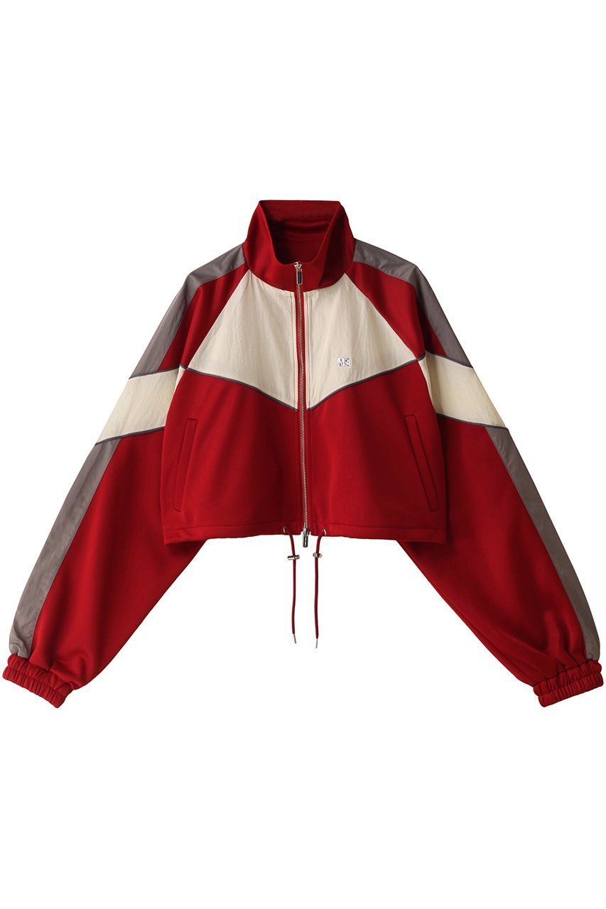 【メゾンスペシャル/MAISON SPECIAL】のCropped Track Jacket/クロップドトラックジャケット インテリア・キッズ・メンズ・レディースファッション・服の通販 founy(ファニー) 　ファッション　Fashion　レディースファッション　Fashion for Women　アウター　Coat / Outerwear Collection　レディースジャケット・軽アウター　Jackets　ブルゾンジャケット・スポーティアウター　Blouson Jackets　インナー　Innerwear　春　Spring　秋　Autumn　クロップド　Cropped, Short Length　コンビ　Combo, Combination Style　ジャケット　Jacket, Outerwear　セットアップ　Set-Up, Coordinated Outfit　バランス　Balance, Style Balance　フラット　Flat, Flat Shoes　ブルゾン　Blouson, Bomber Jacket　ミックス　Mix, Mixed Style　ロング　Long, Long-Length　RED(レッド)|ID: prp329100003723185 ipo3291000000032960669