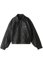 【メゾンスペシャル/MAISON SPECIAL】のWashed faux Leather Blouson/ウォッシュドフェイクレザーブルゾン D.BLK(ブラック)|ID: prp329100003723188 ipo3291000000035721335