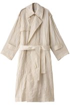 【メゾンスペシャル/MAISON SPECIAL】のWasher Pleats Trench Coat/ワッシャープリーツトレンチコート WHT(ホワイト)|ID:prp329100003723196