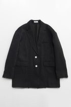 【メゾンスペシャル/MAISON SPECIAL】のSheer Over Size Jacket/シアーオーバージャケット 人気、トレンドファッション・服の通販 founy(ファニー) ファッション Fashion レディースファッション WOMEN アウター Coat Outerwear ジャケット Jackets オーガンジー Organdy 春 Spring ギンガム Gingham シアー Sheer ジャケット Jacket セットアップ Set Up チェック Check 定番 Standard おすすめ Recommend thumbnail BLK(ブラック)|ID: prp329100003723200 ipo3291000000024582521