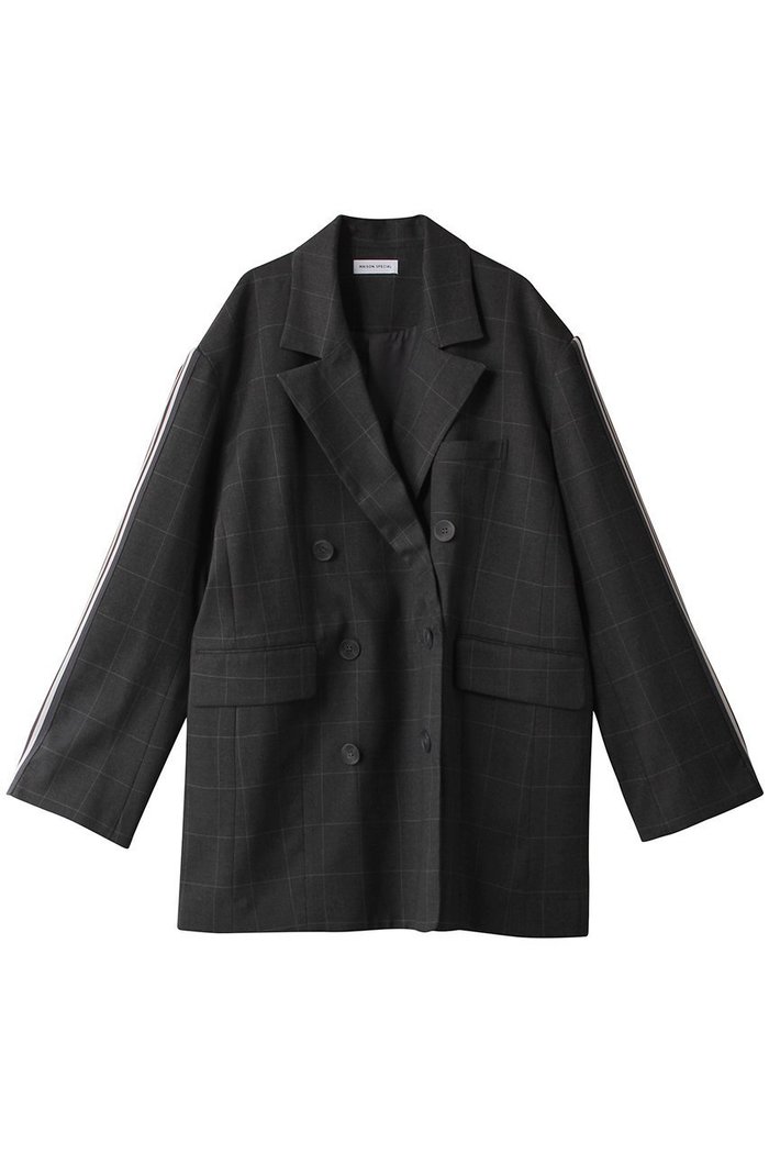 【メゾンスペシャル/MAISON SPECIAL】のSide Line Over Size Jacket/サイドラインオーバージャケット インテリア・キッズ・メンズ・レディースファッション・服の通販 founy(ファニー) https://founy.com/ ファッション Fashion レディースファッション Fashion for Women アウター Coat / Outerwear Collection レディースジャケット・軽アウター Jackets インナー Innerwear キャミソール Camisole, Spaghetti Strap Top ジャケット Jacket, Outerwear ストレッチ Stretch, Stretchy Fabric スポーツ Sports, Activewear セットアップ Set-Up, Coordinated Outfit チェック Check, Plaid, Tartan ミックス Mix, Mixed Style ロング Long, Long-Length |ID: prp329100003723203 ipo3291000000035580953