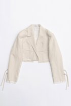 【メゾンスペシャル/MAISON SPECIAL】のMulti Fabric Short Jacket/マルチファブリックショートジャケット WHT(ホワイト)|ID:prp329100003723204