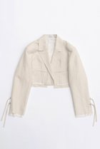 【メゾンスペシャル/MAISON SPECIAL】のMulti Fabric Short Jacket/マルチファブリックショートジャケット WHT(ホワイト)|ID: prp329100003723204 ipo3291000000024582540