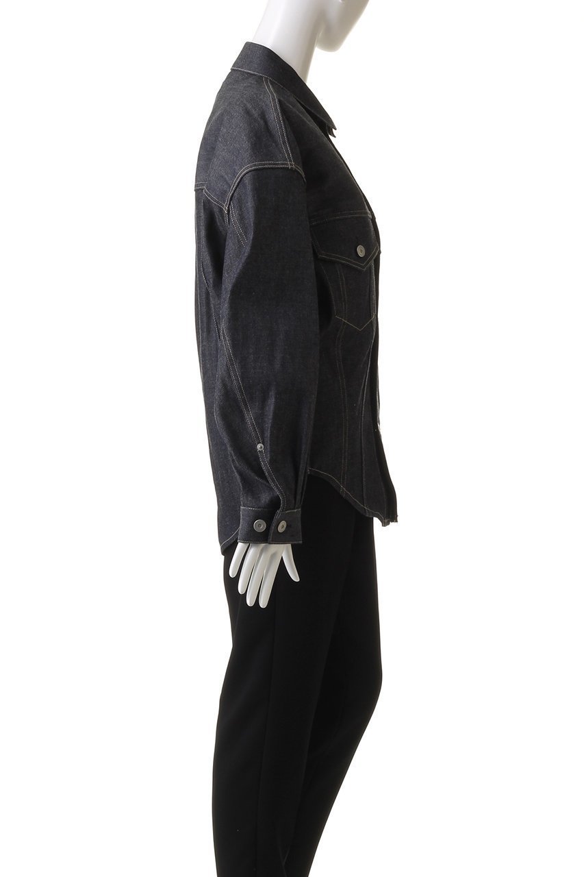【スタニングルアー/STUNNING LURE】の【KUROiro】リジッドデニムジャケット 人気、トレンドファッション・服の通販 founy(ファニー) 　ファッション　Fashion　レディースファッション　Fashion for Women　アウター　Coat / Outerwear Collection　レディースジャケット・軽アウター　Jackets　デニムジャケット / カジュアルアウター　Denim Jackets　インナー　Innerwear　ジャケット　Jacket, Outerwear　デニム　Denim, Jeans Material　モダン　Modern, Contemporary　リラックス　Relax, Relaxed Fit　おすすめ　Recommended / Our Picks　日本製　Made In Japan　other-3|ID: prp329100003723228 ipo3291000000032961370