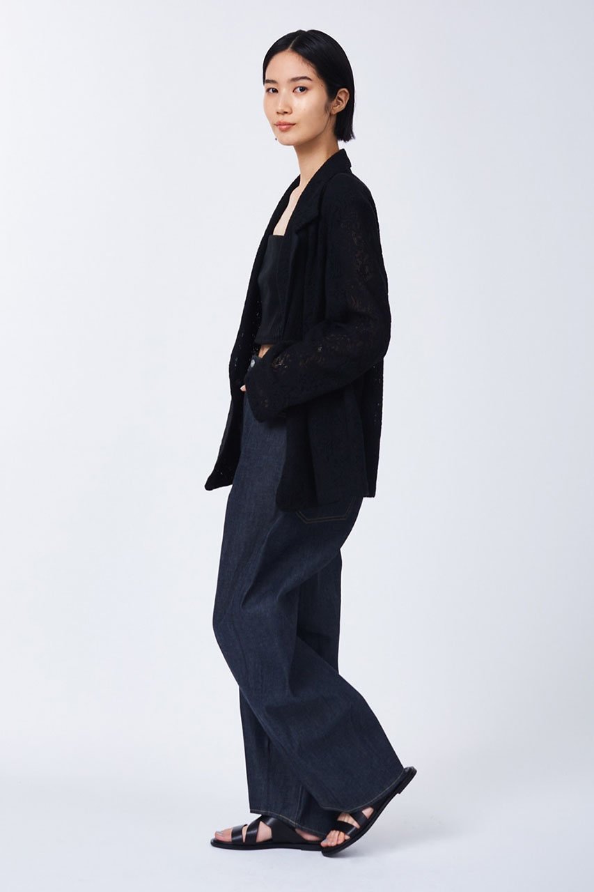 【スタニングルアー/STUNNING LURE】の【Waltz】レースジャケット 人気、トレンドファッション・服の通販 founy(ファニー) 　ファッション　Fashion　レディースファッション　WOMEN　アウター　Coat Outerwear　ジャケット　Jackets　クラシック　Classic　ジャケット　Jacket　ダブル　Double　フォルム　Form　モダン　Modern　リラックス　Relax　レース　Race　other-4|ID: prp329100003723229 ipo3291000000031389250