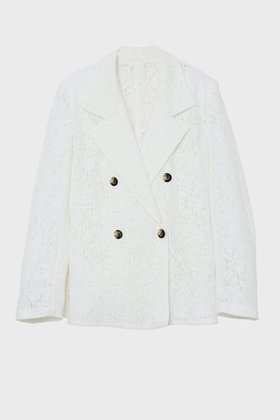 【スタニングルアー/STUNNING LURE】の【Waltz】レースジャケット 人気、トレンドファッション・服の通販 founy(ファニー) ファッション Fashion レディースファッション Fashion for Women アウター Coat / Outerwear Collection レディースジャケット・軽アウター Jackets クラシック Classic, Timeless Style ジャケット Jacket, Outerwear ダブル Double, Double-Breasted フォルム Silhouette, Form モダン Modern, Contemporary リラックス Relax, Relaxed Fit レース Lace, Lace Fabric |ID:prp329100003723229