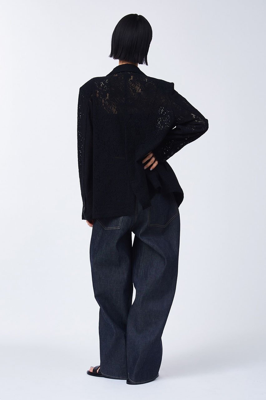 【スタニングルアー/STUNNING LURE】の【Waltz】レースジャケット 人気、トレンドファッション・服の通販 founy(ファニー) 　ファッション　Fashion　レディースファッション　Fashion for Women　アウター　Coat / Outerwear Collection　レディースジャケット・軽アウター　Jackets　クラシック　Classic, Timeless Style　ジャケット　Jacket, Outerwear　ダブル　Double, Double-Breasted　フォルム　Silhouette, Form　モダン　Modern, Contemporary　リラックス　Relax, Relaxed Fit　レース　Lace, Lace Fabric　other-5|ID: prp329100003723229 ipo3291000000032957383