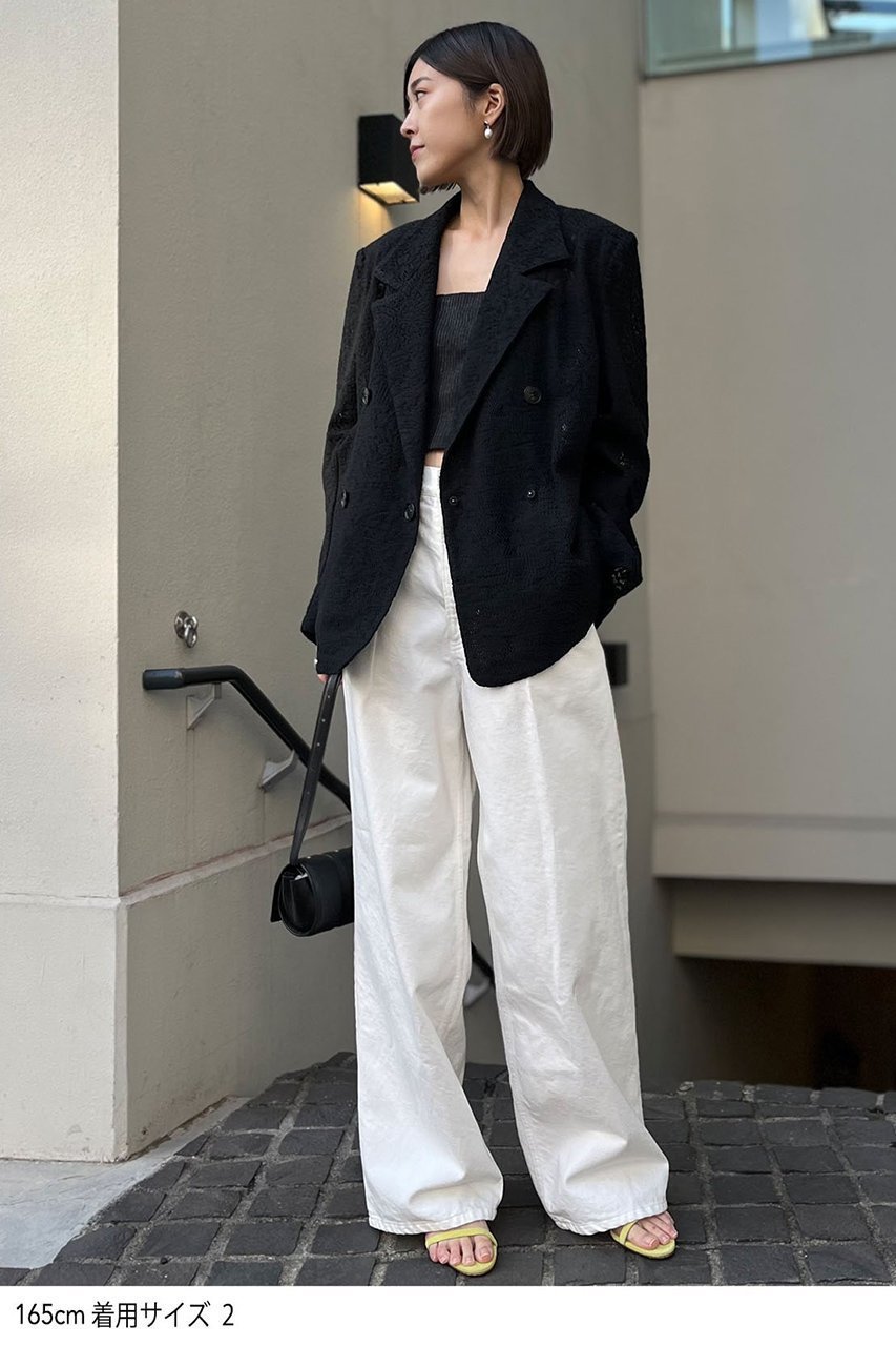 【スタニングルアー/STUNNING LURE】の【Waltz】レースジャケット 人気、トレンドファッション・服の通販 founy(ファニー) 　ファッション　Fashion　レディースファッション　Fashion for Women　アウター　Coat / Outerwear Collection　レディースジャケット・軽アウター　Jackets　クラシック　Classic, Timeless Style　ジャケット　Jacket, Outerwear　ダブル　Double, Double-Breasted　フォルム　Silhouette, Form　モダン　Modern, Contemporary　リラックス　Relax, Relaxed Fit　レース　Lace, Lace Fabric　other-7|ID: prp329100003723229 ipo3291000000032957390