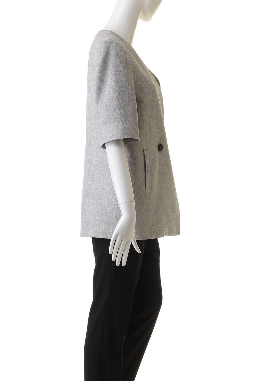 【スタニングルアー/STUNNING LURE】の【Waltz】ショートスリーブジャケット 人気、トレンドファッション・服の通販 founy(ファニー) 　ファッション　Fashion　レディースファッション　Fashion for Women　アウター　Coat / Outerwear Collection　レディースジャケット・軽アウター　Jackets　クール　Cool, Chic　ジャケット　Jacket, Outerwear　センター　Center, Center Line　ポケット　Pocket, Pocket Detail　マニッシュ　Mannish, Boyish　other-3|ID: prp329100003723230 ipo3291000000032957473