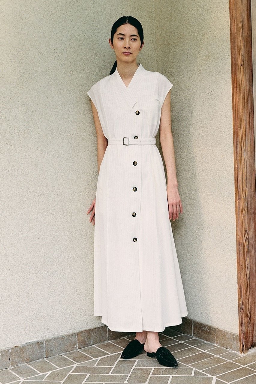 【スタニングルアー/STUNNING LURE】の【Waltz】ストライプドレス 人気、トレンドファッション・服の通販 founy(ファニー) 　ファッション　Fashion　レディースファッション　Fashion for Women　ワンピース　Dresses　フォーマル・パーティードレス・結婚式用ドレス　Elegant & Casual Dresses　チュニック　Tunic Tops & Dresses　エレガント 上品　Elegant　ギャザー　Gathered, Ruffled　コンビ　Combo, Combination Style　サマー　Summer, Summer Style　シェイプ　Shape, Slim Fit　ジャケット　Jacket, Outerwear　ストライプ　Stripe, Striped Pattern　チュニック　Tunic, Long Top　ドレス　Dress, One-Piece　バランス　Balance, Style Balance　ポケット　Pocket, Pocket Detail　モダン　Modern, Contemporary　ロング　Long, Long-Length　other-4|ID: prp329100003723231 ipo3291000000032893548
