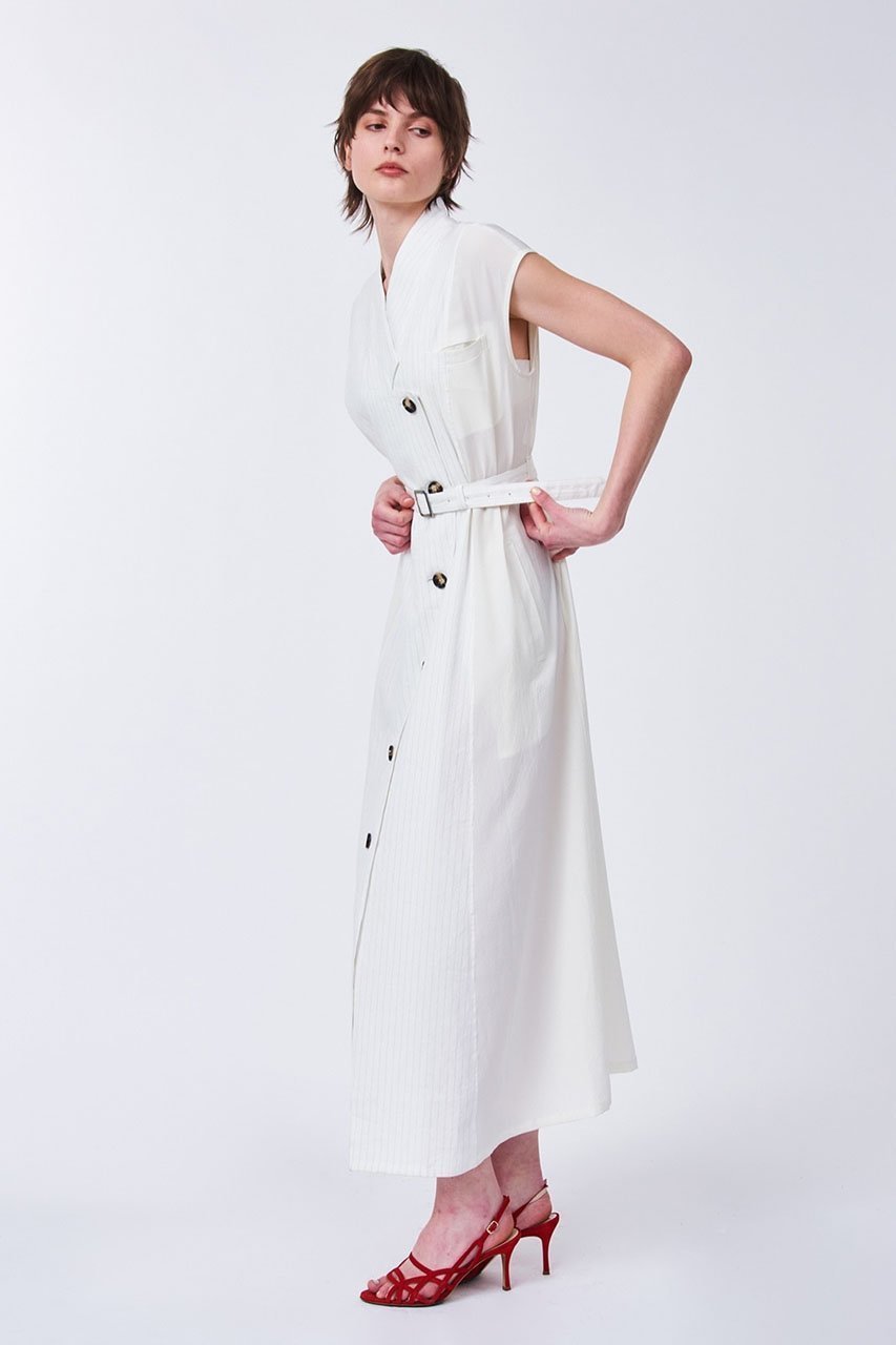 【スタニングルアー/STUNNING LURE】の【Waltz】ストライプドレス 人気、トレンドファッション・服の通販 founy(ファニー) 　ファッション　Fashion　レディースファッション　Fashion for Women　ワンピース　Dresses　フォーマル・パーティードレス・結婚式用ドレス　Elegant & Casual Dresses　チュニック　Tunic Tops & Dresses　エレガント 上品　Elegant　ギャザー　Gathered, Ruffled　コンビ　Combo, Combination Style　サマー　Summer, Summer Style　シェイプ　Shape, Slim Fit　ジャケット　Jacket, Outerwear　ストライプ　Stripe, Striped Pattern　チュニック　Tunic, Long Top　ドレス　Dress, One-Piece　バランス　Balance, Style Balance　ポケット　Pocket, Pocket Detail　モダン　Modern, Contemporary　ロング　Long, Long-Length　other-5|ID: prp329100003723231 ipo3291000000032893552