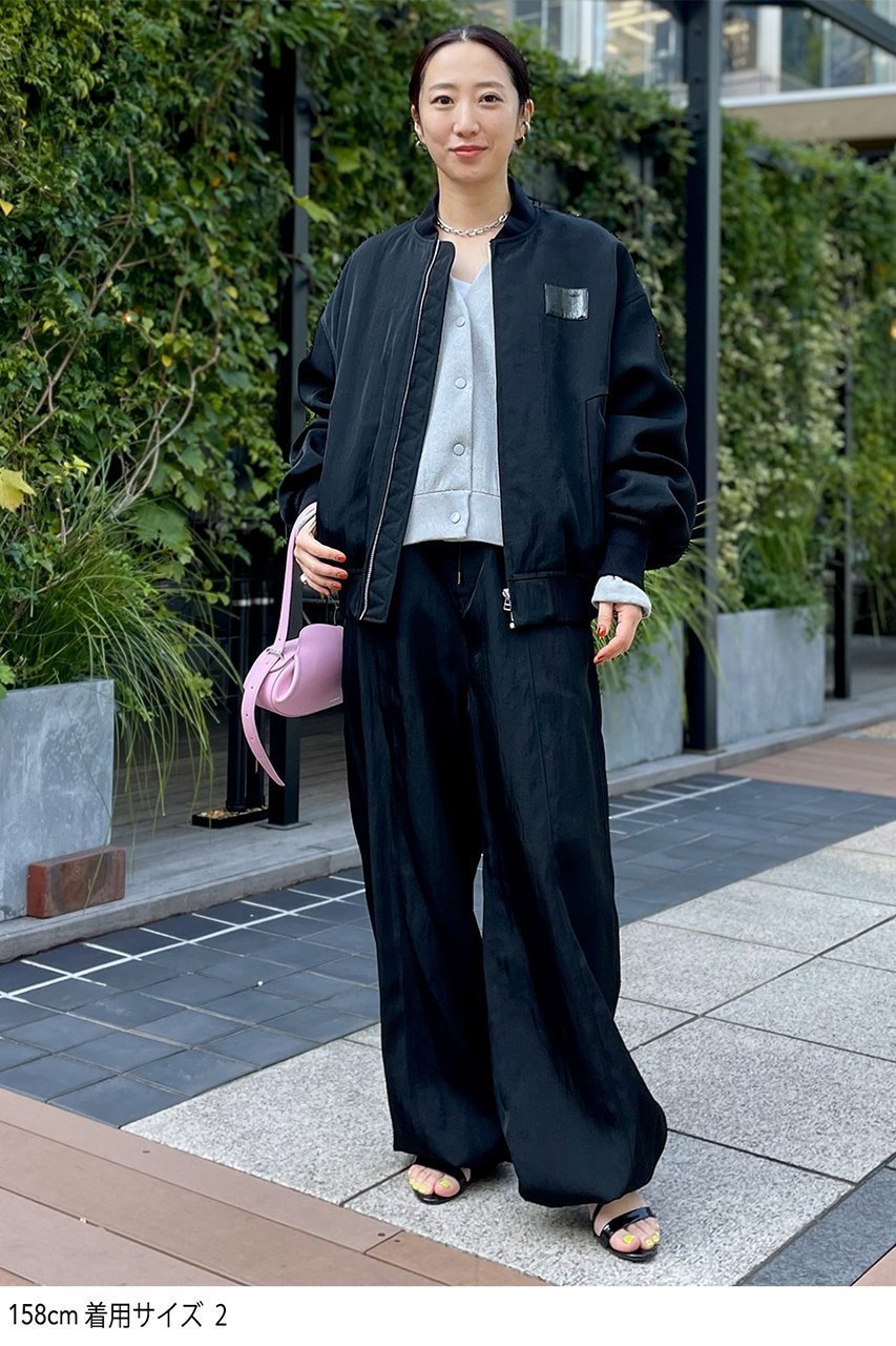 【スタニングルアー/STUNNING LURE】のrナイロンツイルMA-1 人気、トレンドファッション・服の通販 founy(ファニー) 　ファッション　Fashion　レディースファッション　Fashion for Women　アウター　Coat / Outerwear Collection　レディースジャケット・軽アウター　Jackets　ブルゾンジャケット・スポーティアウター　Blouson Jackets　MA-1ジャケット　MA-1 Bomber Jackets / Flight Jackets　ギャザー　Gathered, Ruffled　ジャケット　Jacket, Outerwear　ツイル　Twist, Twisted Detail　パッチ　Patch, Appliqué　フォルム　Silhouette, Form　ブルゾン　Blouson, Bomber Jacket　ポケット　Pocket, Pocket Detail　ランダム　Random, Irregular　other-4|ID: prp329100003723240 ipo3291000000032958814