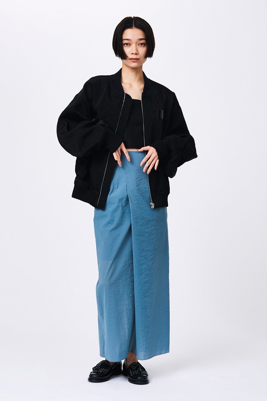 【スタニングルアー/STUNNING LURE】のrナイロンツイルMA-1 人気、トレンドファッション・服の通販 founy(ファニー) 　ファッション　Fashion　レディースファッション　Fashion for Women　アウター　Coat / Outerwear Collection　レディースジャケット・軽アウター　Jackets　ブルゾンジャケット・スポーティアウター　Blouson Jackets　MA-1ジャケット　MA-1 Bomber Jackets / Flight Jackets　ギャザー　Gathered, Ruffled　ジャケット　Jacket, Outerwear　ツイル　Twist, Twisted Detail　パッチ　Patch, Appliqué　フォルム　Silhouette, Form　ブルゾン　Blouson, Bomber Jacket　ポケット　Pocket, Pocket Detail　ランダム　Random, Irregular　other-6|ID: prp329100003723240 ipo3291000000032958823