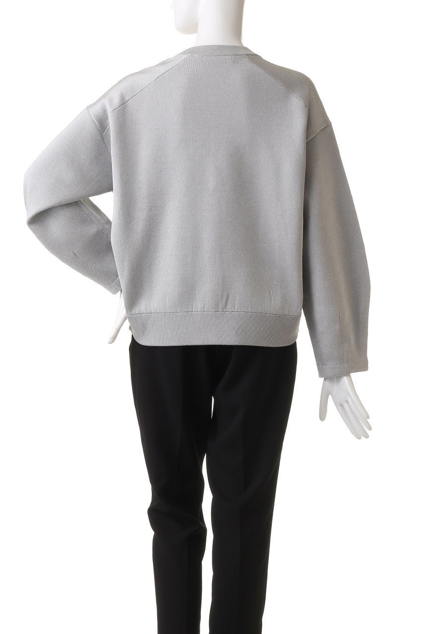 【スタニングルアー/STUNNING LURE】のメタルヤーンニットブルゾン 人気、トレンドファッション・服の通販 founy(ファニー) 　ファッション　Fashion　レディースファッション　WOMEN　アウター　Coat Outerwear　ジャケット　Jackets　ブルゾン　Blouson/Jackets　ジャケット　Jacket　スリーブ　Sleeve　フォルム　Form　ブルゾン　Blouson　ミックス　Mix　メタリック　Metallic　other-4|ID: prp329100003723253 ipo3291000000031383011