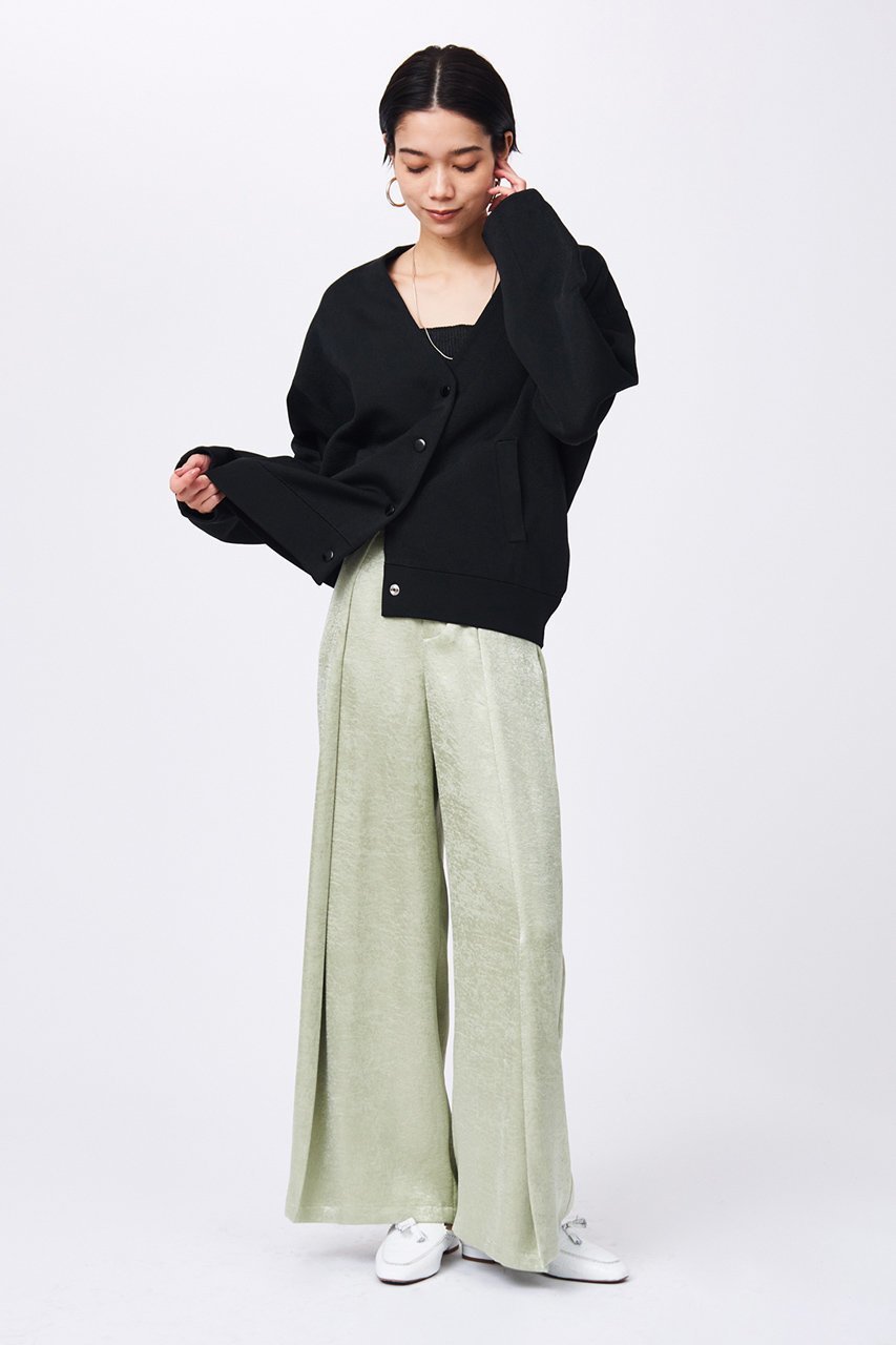 【スタニングルアー/STUNNING LURE】のメタルヤーンニットブルゾン 人気、トレンドファッション・服の通販 founy(ファニー) 　ファッション　Fashion　レディースファッション　Fashion for Women　アウター　Coat / Outerwear Collection　レディースジャケット・軽アウター　Jackets　ブルゾンジャケット・スポーティアウター　Blouson Jackets　ジャケット　Jacket, Outerwear　スリーブ　Sleeve, Long Sleeve / Short Sleeve　フォルム　Silhouette, Form　ブルゾン　Blouson, Bomber Jacket　ミックス　Mix, Mixed Style　メタリック　Metallic, Shiny Finish　other-8|ID: prp329100003723253 ipo3291000000032963242