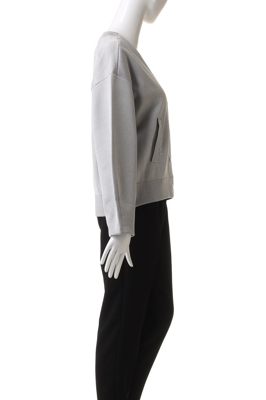 【スタニングルアー/STUNNING LURE】のメタルヤーンニットブルゾン 人気、トレンドファッション・服の通販 founy(ファニー) 　ファッション　Fashion　レディースファッション　Fashion for Women　アウター　Coat / Outerwear Collection　レディースジャケット・軽アウター　Jackets　ブルゾンジャケット・スポーティアウター　Blouson Jackets　ジャケット　Jacket, Outerwear　スリーブ　Sleeve, Long Sleeve / Short Sleeve　フォルム　Silhouette, Form　ブルゾン　Blouson, Bomber Jacket　ミックス　Mix, Mixed Style　メタリック　Metallic, Shiny Finish　other-3|ID: prp329100003723253 ipo3291000000035639000