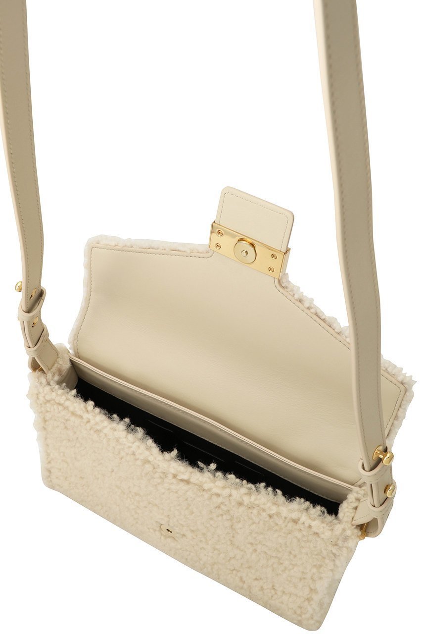 【セルジオ ロッシ/SERGIO ROSSI】のsr1 MESSENGER(CURLY) 人気、トレンドファッション・服の通販 founy(ファニー) 　ファッション　Fashion　レディースファッション　Fashion for Women　バッグ　Bags　コレクション　Collection, Seasonal Line　ショルダー　Shoulder, Shoulder Strap　フラップ　Flap, Flap Pocket　ポシェット　Pochette, Mini Bag　ムートン　Shearling, Mouton　ラップ　Wrap, Wrap Design　ロング　Long, Long-Length　other-5|ID: prp329100003724111 ipo3291000000032796754