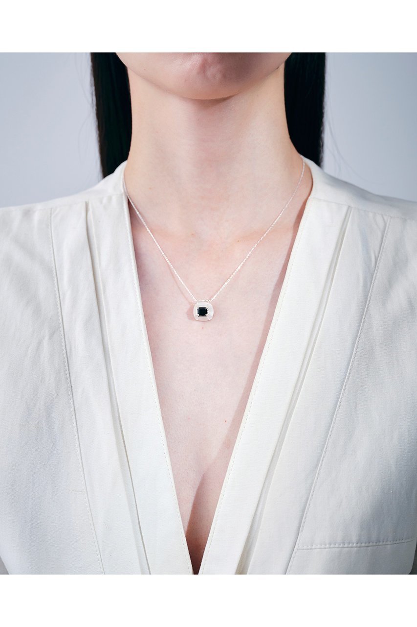 【プラウ/PLOW】のChamomile Onyx ネックレス 人気、トレンドファッション・服の通販 founy(ファニー) 　ファッション　Fashion　レディースファッション　Fashion for Women　ジュエリー　Jewelry　ネックレス　Necklaces & Pendants　エレガント 上品　Elegant　シルバー　Silver, Metallic Silver　シンプル　Simple, Minimal　チェーン　Chain, Chain Strap　ネックレス　Necklace, Pendant Necklace　フォルム　Silhouette, Form　フラワー　Flower, Floral　モダン　Modern, Contemporary　モチーフ　Motif, Design Theme　other-2|ID: prp329100003724129 ipo3291000000035789237