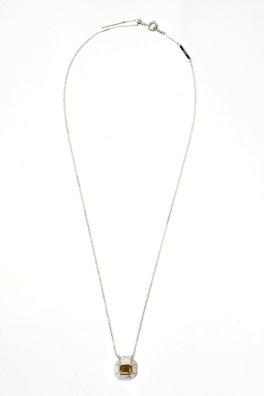 【プラウ/PLOW】のChamomile Citrine ネックレス インテリア・キッズ・メンズ・レディースファッション・服の通販 founy(ファニー) 　ファッション　Fashion　レディースファッション　WOMEN　ジュエリー　Jewelry　ネックレス　Necklaces　エレガント 上品　Elegant　シルバー　Silver　シンプル　Simple　チェーン　Chain　ネックレス　Necklace　フォルム　Form　フラワー　Flower　モダン　Modern　モチーフ　Motif　シルバー|ID: prp329100003724130 ipo3291000000031914000