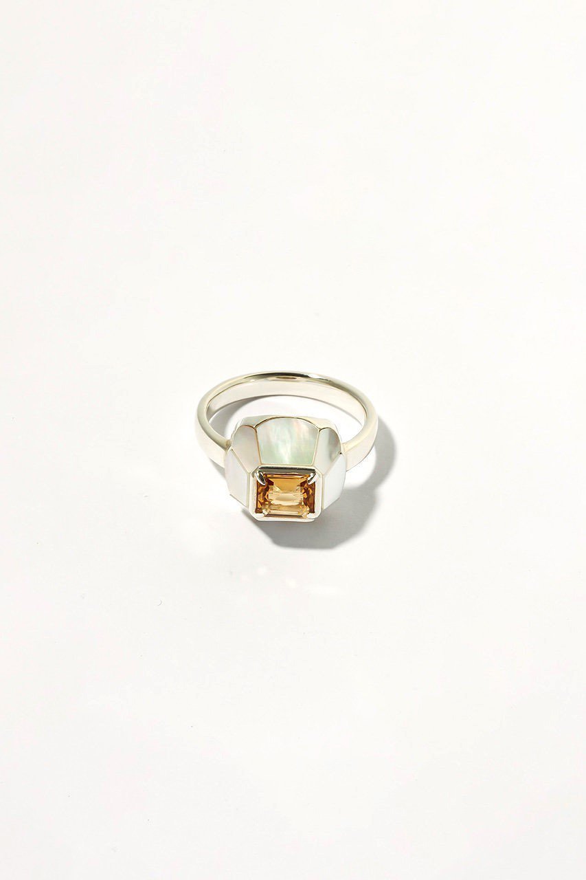 【プラウ/PLOW】のChamomile Citrine リング 人気、トレンドファッション・服の通販 founy(ファニー) 　ファッション　Fashion　レディースファッション　WOMEN　エレガント 上品　Elegant　シルバー　Silver　シンプル　Simple　フォルム　Form　フラワー　Flower　モダン　Modern　モチーフ　Motif　 other-1|ID: prp329100003724133 ipo3291000000031914010