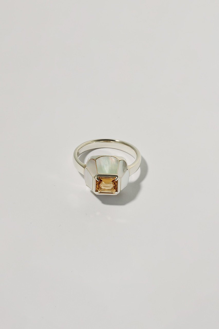 【プラウ/PLOW】のChamomile Citrine リング 人気、トレンドファッション・服の通販 founy(ファニー) 　ファッション　Fashion　レディースファッション　WOMEN　エレガント 上品　Elegant　シルバー　Silver　シンプル　Simple　フォルム　Form　フラワー　Flower　モダン　Modern　モチーフ　Motif　other-3|ID: prp329100003724133 ipo3291000000031914013