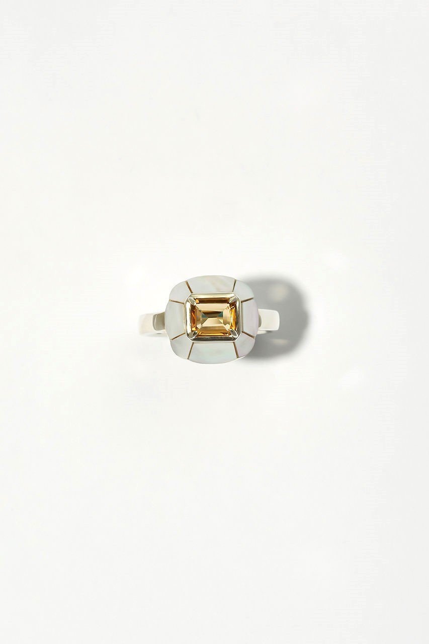 【プラウ/PLOW】のChamomile Citrine リング 人気、トレンドファッション・服の通販 founy(ファニー) 　ファッション　Fashion　レディースファッション　WOMEN　エレガント 上品　Elegant　シルバー　Silver　シンプル　Simple　フォルム　Form　フラワー　Flower　モダン　Modern　モチーフ　Motif　other-4|ID: prp329100003724133 ipo3291000000031914014