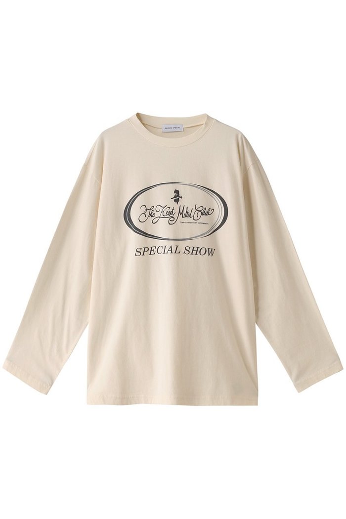 【メゾンスペシャル/MAISON SPECIAL】のHeart Meltet Oversized T-shirt/ハートメルテットオーバーロンTEE インテリア・キッズ・メンズ・レディースファッション・服の通販 founy(ファニー) https://founy.com/ ファッション Fashion レディースファッション WOMEN トップス・カットソー Tops/Tshirt シャツ/ブラウス Shirts/Blouses ロング / Tシャツ T-Shirts カットソー Cut and Sewn インナー Inner スリーブ Sleeve プリント Print ボトム Bottom レギンス Leggings ロング Long ヴィンテージ Vintage 再入荷 Restock/Back In Stock/Re Arrival |ID: prp329100003724141 ipo3291000000025231061