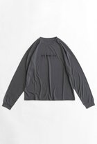 【メゾンスペシャル/MAISON SPECIAL】のIT IS WHAT Long Sleeve T-shirt/IT IS WHAT ロンTEE C.GRY(チャコールグレー)|ID:prp329100003724142