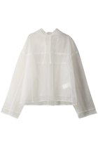 【メゾンスペシャル/MAISON SPECIAL】のSee-through Tulle Hoodie/シースルーチュールフーディ WHT(ホワイト)|ID: prp329100003724148 ipo3291000000032838744