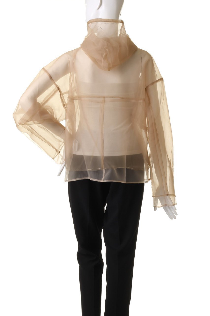 【メゾンスペシャル/MAISON SPECIAL】のSee-through Tulle Hoodie/シースルーチュールフーディ 人気、トレンドファッション・服の通販 founy(ファニー) 　ファッション　Fashion　レディースファッション　Fashion for Women　トップス・カットソー　Cut & Sew Tops　シャツ・ブラウス・オフィスカジュアル　Elegant Blouses & Button-Ups　レディースパーカー・カジュアルフーディー　Casual Hoodies & Sweatshirts　ロングTシャツ・Tシャツ　Longline T-Shirts & Tees　スウェット・クルーネックトップス　Sweatshirts & Crewnecks / Relaxed Fit Sweat Tops　カットソー・ベーシックTシャツ　Cut-and-Sewn Tops / Stretch Tees & Basics　インナー　Innerwear　オーガンジー　Organza Fabric　春　Spring　シアー　Sheer, See-Through　ジャケット　Jacket, Outerwear　チュール　Tulip, Tulip Motif　ボトム　Bottoms, Lower Wear　other-4|ID: prp329100003724148 ipo3291000000036667562