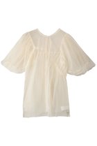 【メゾンスペシャル/MAISON SPECIAL】の2way Tulle Puff Sleeve Tops/2WAYチュールパフスリーブトップス WHT(ホワイト)|ID: prp329100003724151 ipo3291000000032836813