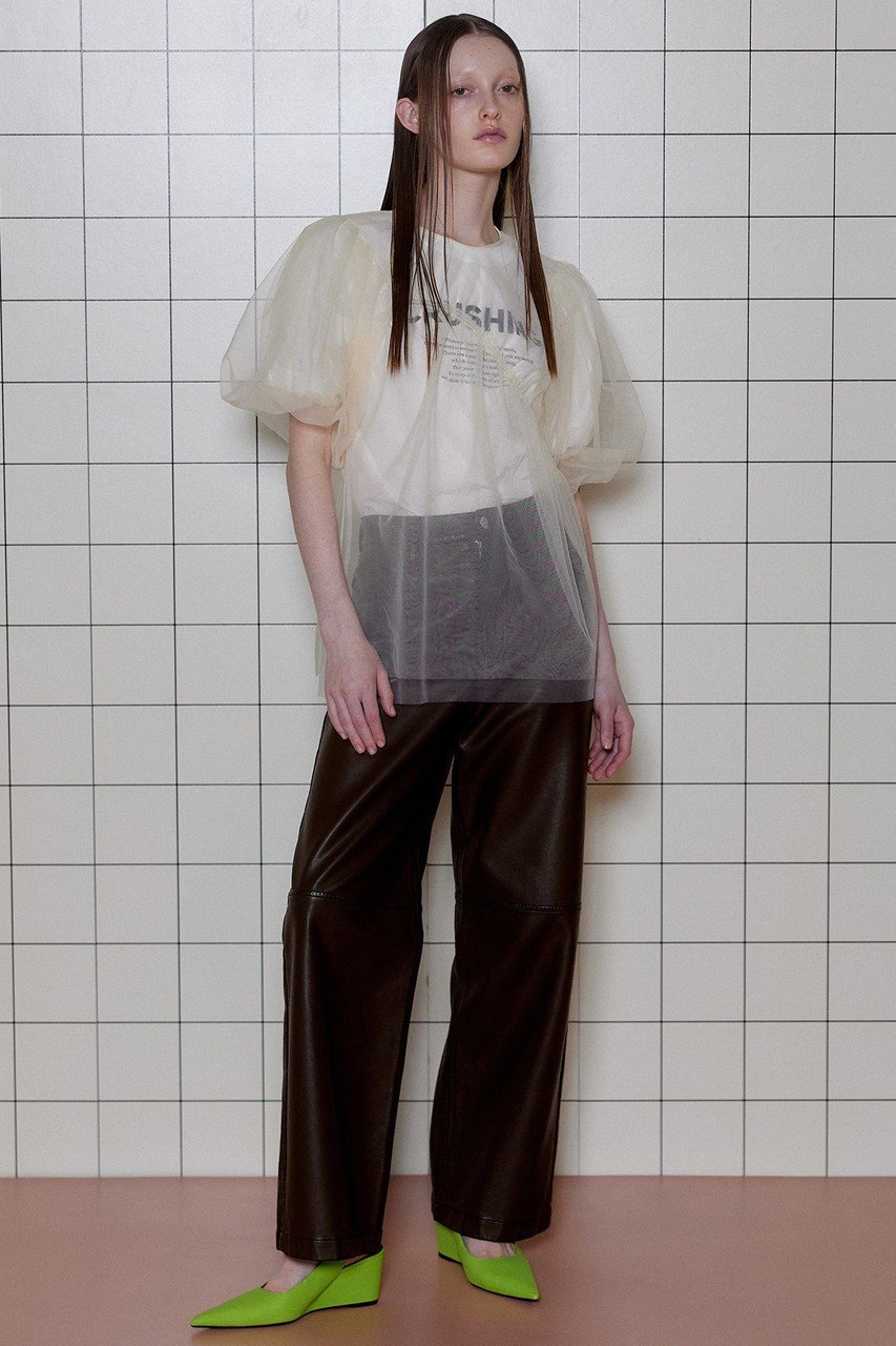 【メゾンスペシャル/MAISON SPECIAL】の2way Tulle Puff Sleeve Tops/2WAYチュールパフスリーブトップス 人気、トレンドファッション・服の通販 founy(ファニー) 　ファッション　Fashion　レディースファッション　Fashion for Women　トップス・カットソー　Cut & Sew Tops　シャツ・ブラウス・オフィスカジュアル　Elegant Blouses & Button-Ups　ロングTシャツ・Tシャツ　Longline T-Shirts & Tees　カットソー・ベーシックTシャツ　Cut-and-Sewn Tops / Stretch Tees & Basics　カーディガン　Cardigan, Knitwear　シアー　Sheer, See-Through　ショート　Short, Short Length　スリーブ　Sleeve, Long Sleeve / Short Sleeve　チュール　Tulip, Tulip Motif　バルーン　Balloon, Balloon Silhouette　ロング　Long, Long-Length　other-7|ID: prp329100003724151 ipo3291000000032836848
