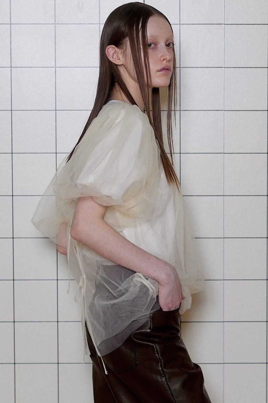 【メゾンスペシャル/MAISON SPECIAL】の2way Tulle Puff Sleeve Tops/2WAYチュールパフスリーブトップス 人気、トレンドファッション・服の通販 founy(ファニー) 　ファッション　Fashion　レディースファッション　Fashion for Women　トップス・カットソー　Cut & Sew Tops　シャツ・ブラウス・オフィスカジュアル　Elegant Blouses & Button-Ups　ロングTシャツ・Tシャツ　Longline T-Shirts & Tees　カットソー・ベーシックTシャツ　Cut-and-Sewn Tops / Stretch Tees & Basics　カーディガン　Cardigan, Knitwear　シアー　Sheer, See-Through　ショート　Short, Short Length　スリーブ　Sleeve, Long Sleeve / Short Sleeve　チュール　Tulip, Tulip Motif　バルーン　Balloon, Balloon Silhouette　ロング　Long, Long-Length　other-8|ID: prp329100003724151 ipo3291000000032836853