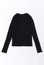 【メゾンスペシャル/MAISON SPECIAL】のPowdery Cotton Teleco Tops/パウダリーコットンテレコトップス BLK(ブラック)|ID:prp329100003724155