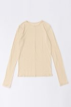 【メゾンスペシャル/MAISON SPECIAL】のPowdery Cotton Teleco Tops/パウダリーコットンテレコトップス CRM(クリーム)|ID:prp329100003724155