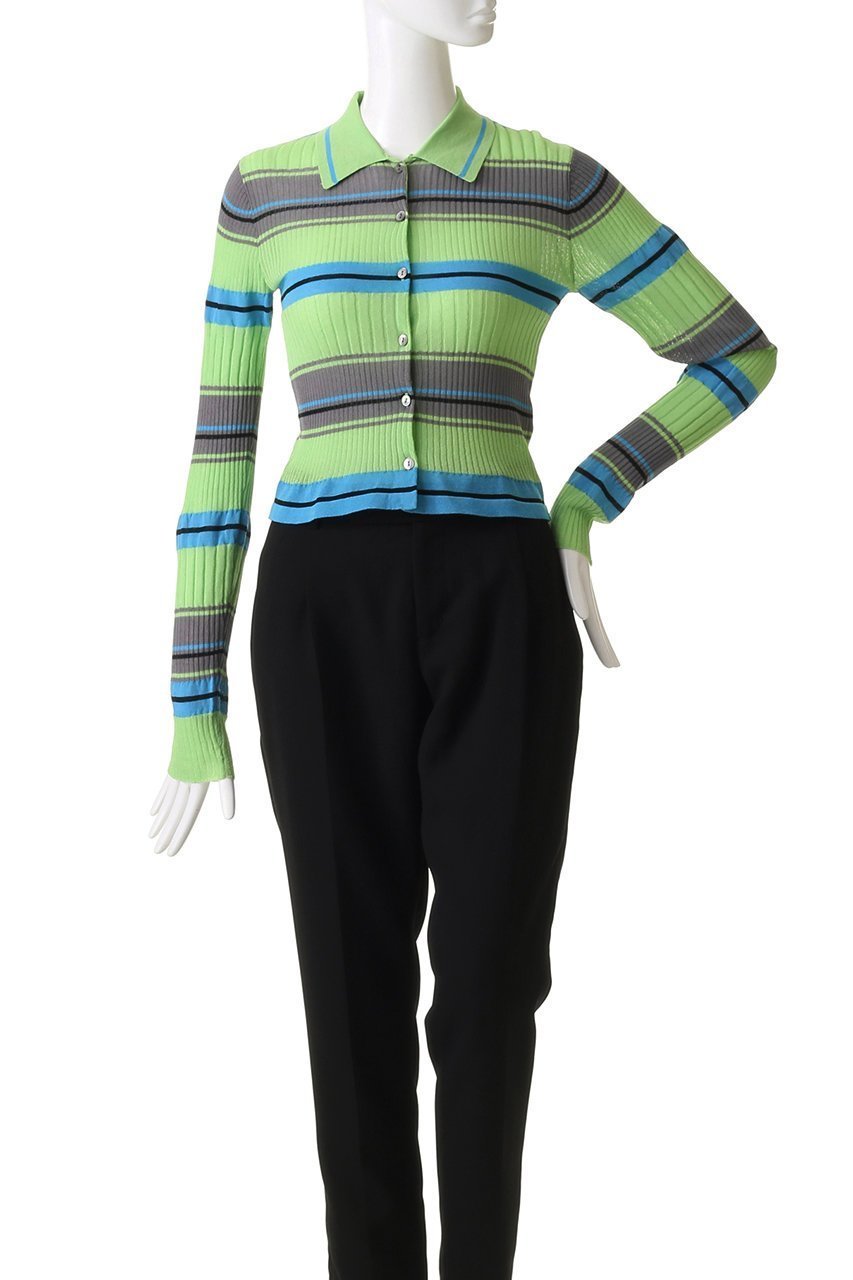 【メゾンスペシャル/MAISON SPECIAL】のMulti Border Cardigan/マルチボーダーカーディガン 人気、トレンドファッション・服の通販 founy(ファニー) 　ファッション　Fashion　レディースファッション　WOMEN　トップス・カットソー　Tops/Tshirt　ニット　Knit Tops　カーディガン　Cardigans　インナー　Inner　カーディガン　Cardigan　シアー　Sheer　ボーダー　Border　羽織　Haori　other-2|ID: prp329100003724159 ipo3291000000031372435