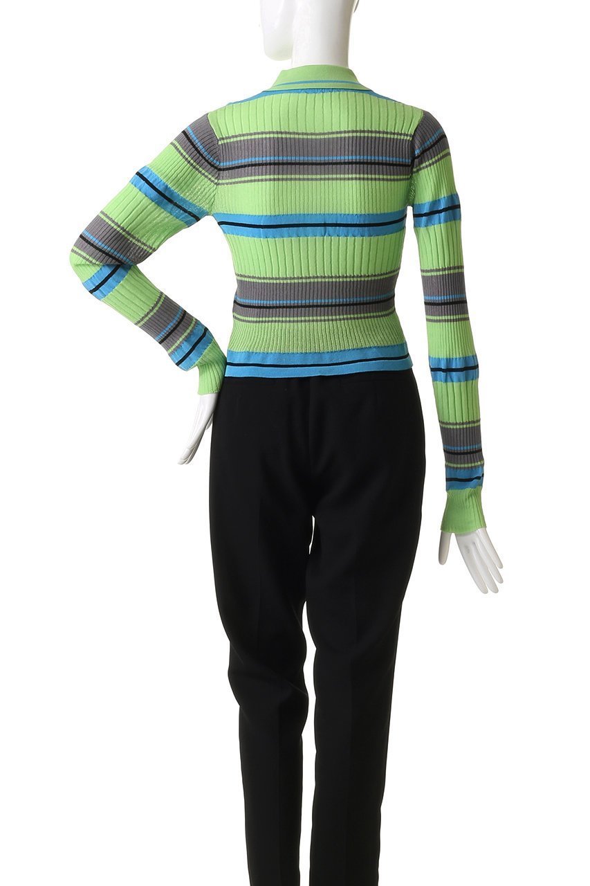 【メゾンスペシャル/MAISON SPECIAL】のMulti Border Cardigan/マルチボーダーカーディガン 人気、トレンドファッション・服の通販 founy(ファニー) 　ファッション　Fashion　レディースファッション　WOMEN　トップス・カットソー　Tops/Tshirt　ニット　Knit Tops　カーディガン　Cardigans　インナー　Inner　カーディガン　Cardigan　シアー　Sheer　ボーダー　Border　羽織　Haori　other-4|ID: prp329100003724159 ipo3291000000031372439