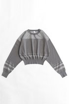 【メゾンスペシャル/MAISON SPECIAL】のSheer Border Knit/シアーボーダーニット GRY(グレー)|ID:prp329100003724160