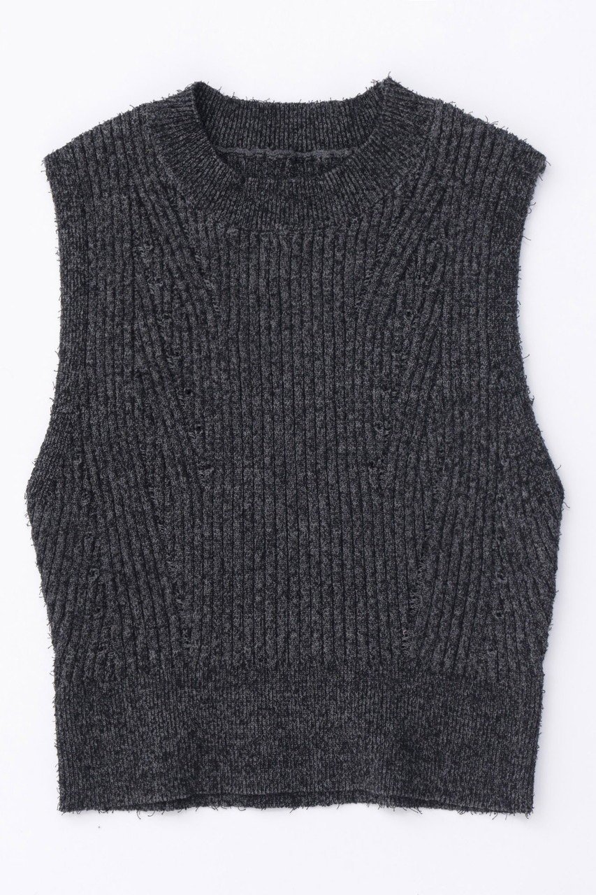 【メゾンスペシャル/MAISON SPECIAL】のCurl Yarn Short Length Sleeveless Knit Tops/カールヤーンショートノースリーブニット 人気、トレンドファッション・服の通販 founy(ファニー) 　ファッション　Fashion　レディースファッション　WOMEN　トップス・カットソー　Tops/Tshirt　ニット　Knit Tops　キャミソール / ノースリーブ　No Sleeves　プルオーバー　Pullover　春　Spring　カッティング　Cutting　コンパクト　Compact　ノースリーブ　No Sleeve　ワイド　Wide　ワイドリブ　Wide Rib　夏　Summer　 other-1|ID: prp329100003724162 ipo3291000000024596330