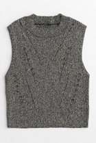 【メゾンスペシャル/MAISON SPECIAL】のCurl Yarn Short Length Sleeveless Knit Tops/カールヤーンショートノースリーブニット MLT1(マルチカラー)|ID:prp329100003724162