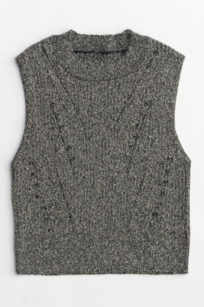 【メゾンスペシャル/MAISON SPECIAL】のCurl Yarn Short Length Sleeveless Knit Tops/カールヤーンショートノースリーブニット インテリア・キッズ・メンズ・レディースファッション・服の通販 founy(ファニー) 　ファッション　Fashion　レディースファッション　WOMEN　トップス・カットソー　Tops/Tshirt　ニット　Knit Tops　キャミソール / ノースリーブ　No Sleeves　プルオーバー　Pullover　春　Spring　カッティング　Cutting　コンパクト　Compact　ノースリーブ　No Sleeve　ワイド　Wide　ワイドリブ　Wide Rib　夏　Summer　MLT1(マルチカラー)|ID: prp329100003724162 ipo3291000000024596335