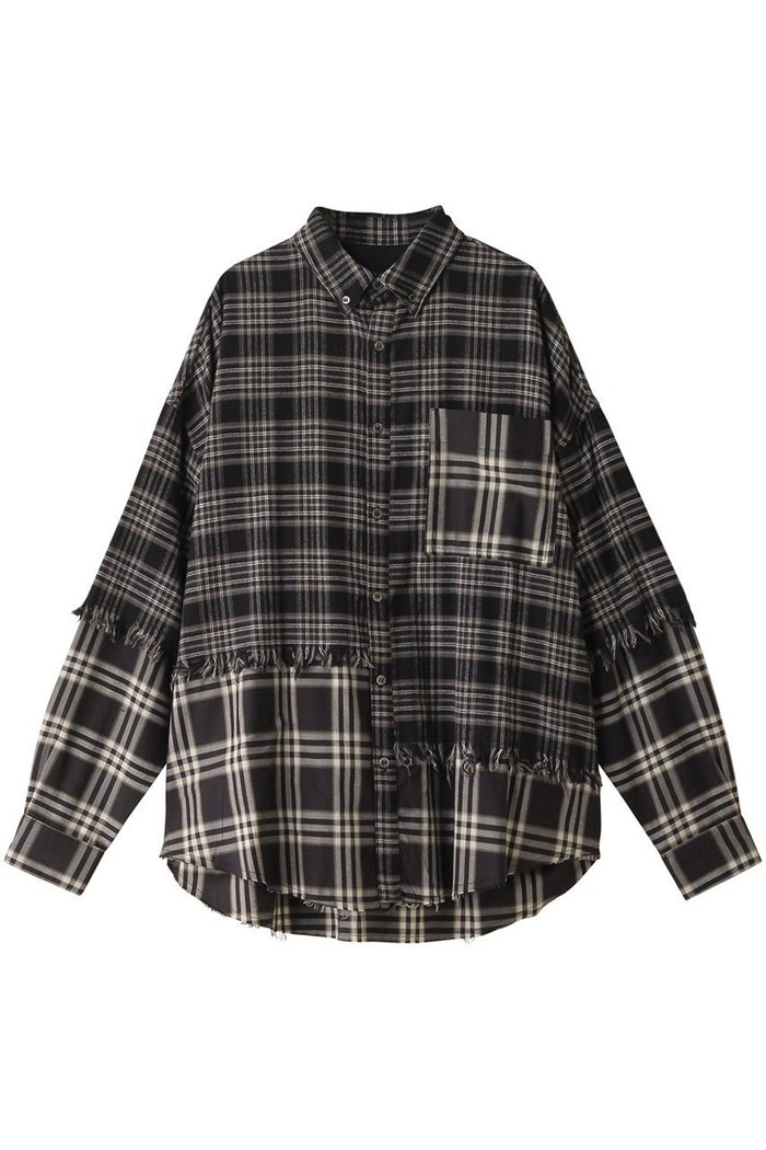 【メゾンスペシャル/MAISON SPECIAL】のCheck Oversized Shirts/チェックオーバーシャツ インテリア・キッズ・メンズ・レディースファッション・服の通販 founy(ファニー) https://founy.com/ ファッション Fashion レディースファッション Fashion for Women トップス・カットソー Cut & Sew Tops シャツ・ブラウス・オフィスカジュアル Elegant Blouses & Button-Ups ヴィンテージ Vintage Style キュプラ Cupro, Eco Fabric コンビ Combo, Combination Style スリーブ Sleeve, Long Sleeve / Short Sleeve チェック Check, Plaid, Tartan フロント Front, Front Design ロング Long, Long-Length ワイド Wide, Wide Fit |ID: prp329100003724165 ipo3291000000036401948